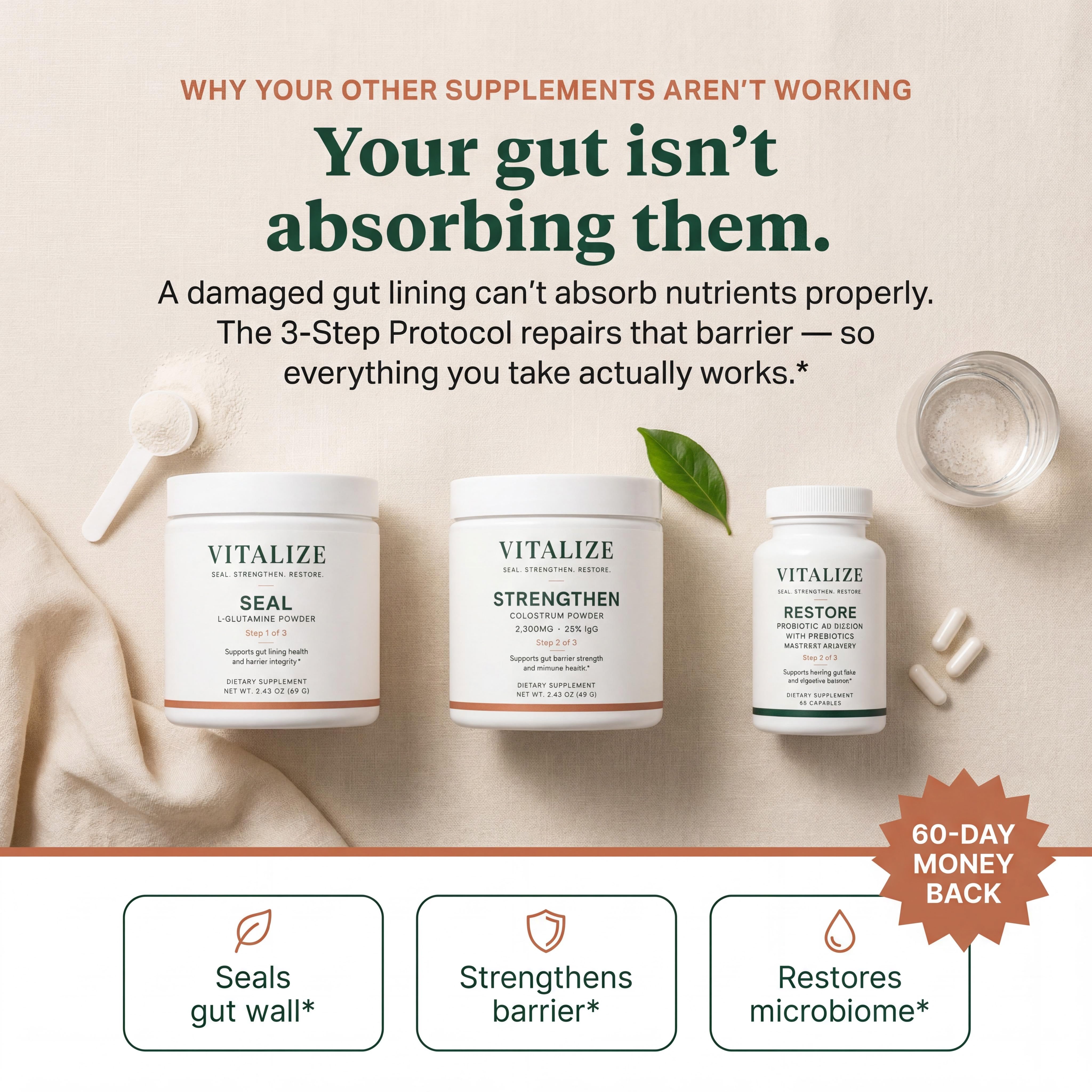 The 3-Step Gut Repair Protocol